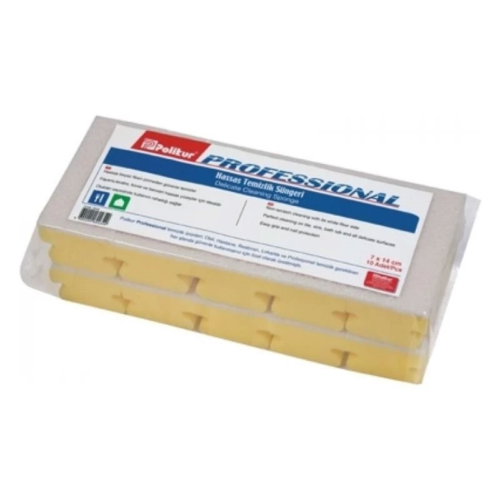 Polikur Profesyonel Hassas Bulaşık Süngeri 10'lu Beyaz Polikur Profesyonel Hassas Bulaşık Süngeri 10'lu Beyaz