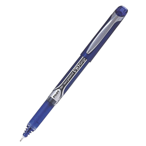 Pilot V10 Grip Hi-Tecpoint  İğne Uçlu Kalem 1.0 mm Mavi