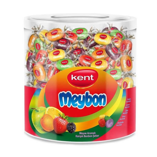 Kent Meybon Meyveli Bonbon Şeker 1000 gr Kent Meybon Meyveli Bonbon Şeker 1000 gr