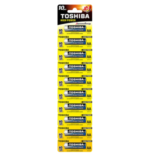 Toshiba LR6 High Power AA Alkalin Pil 10'lu