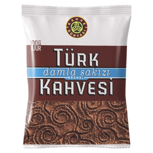 Kahve Dünyası Damla Sakız Aromalı Türk Kahvesi 100 gr Kahve Dünyası Damla Sakız Aromalı Türk Kahvesi 100 gr