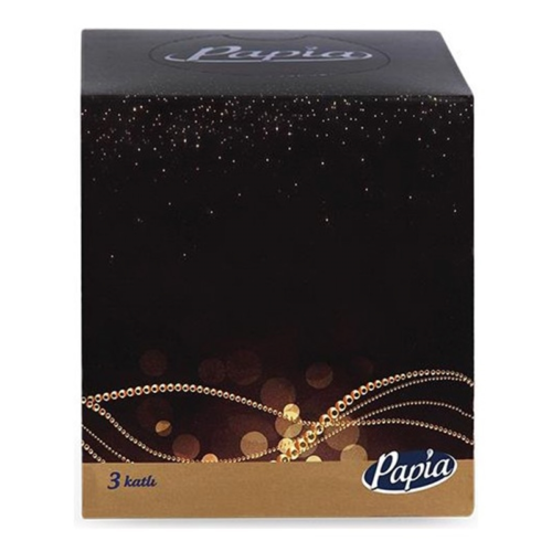 Papia Küp Mendil 3 Katlı 48'li Papia Küp Mendil 3 Katlı 48'li
