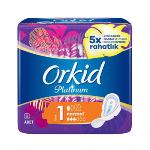 Orkid Normal Platinum Ped 8'li