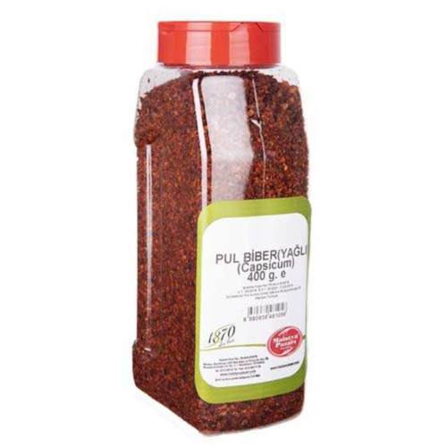 Malatya Pazarı Pet Ambalaj Kırmızı Pul Biber 400 gr