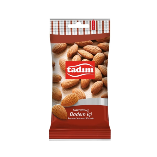 Tadım Kavrulmuş Badem İçi 45 gr Tadım Kavrulmuş Badem İçi 45 gr