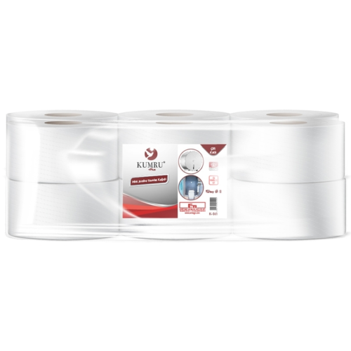 Eti Kumru Mini Jumbo Tuvalet Kağıdı 5 kg 12'li Paket Eti Kumru Mini Jumbo Tuvalet Kağıdı 5 kg 12'li Paket