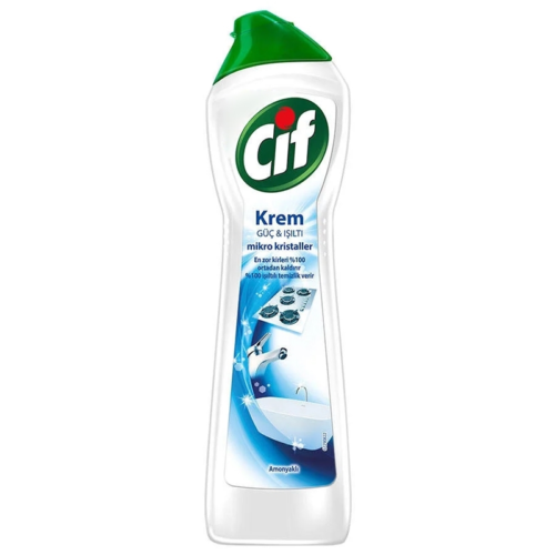 Cif Krem Amonyaklı Yüzey Temizleyici 500 ml Cif Krem Amonyaklı Yüzey Temizleyici 500 ml