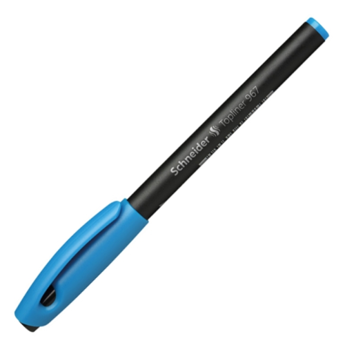 Schneider Topliner 967 Fiber Uçlu Kalem 0.4 mm Turkuaz Schneider Topliner 967 Fiber Uçlu Kalem 0.4 mm Turkuaz