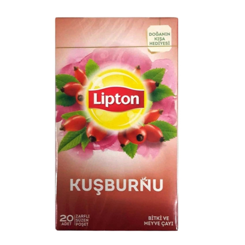 Lipton Bardak Poşet Bitki Çayı Kuşburnu 20'li Lipton Bardak Poşet Bitki Çayı Kuşburnu 20'li