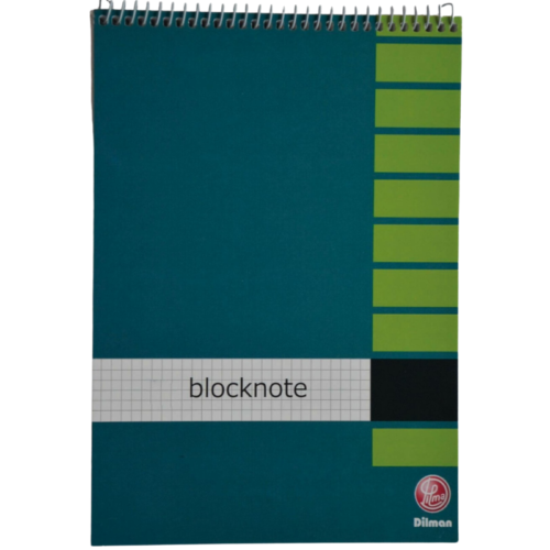 Dilman Spiralli Çizgili Bloknot No:3 A-6 40 Yaprak Dilman Spiralli Çizgili Bloknot No:3 A-6 40 Yaprak