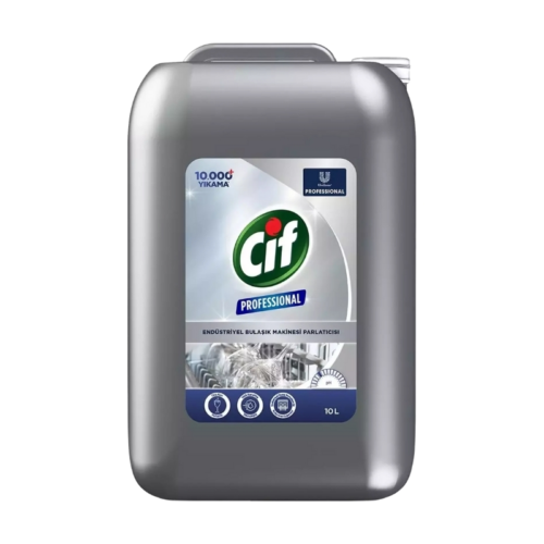 Cif Pro Endüstriyel Bulaşık Makinası Parlatıcısı 10 Lt