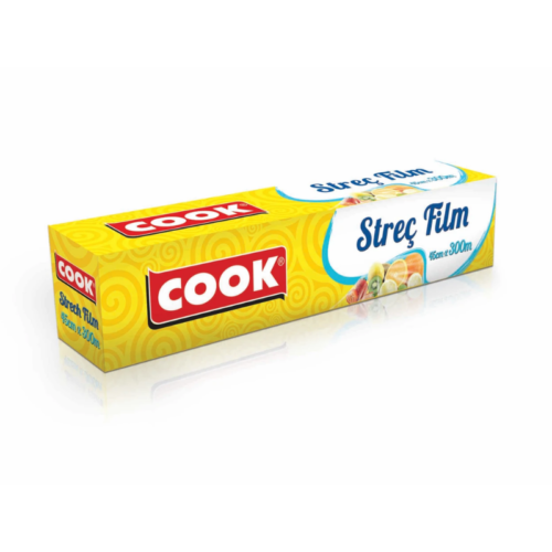Cook Streç Film 45 x 300 Mt Cook Streç Film 45 x 300 Mt