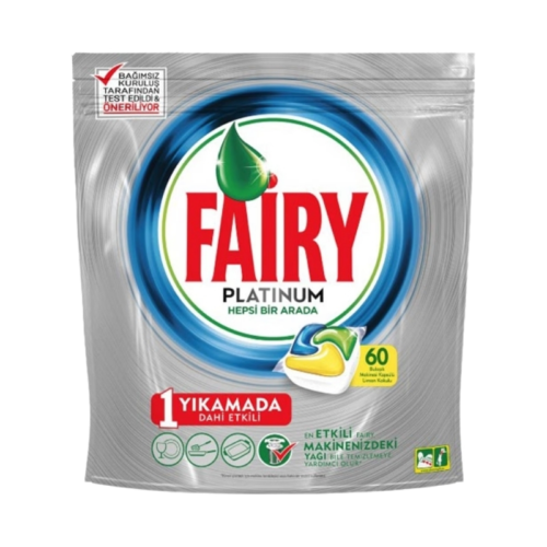Fairy Platinum Bulaşık Makinası Tablet 60'lı
