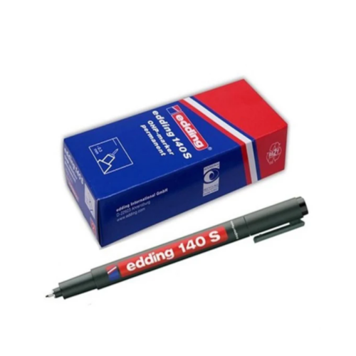 Edding 140 S Asetat CD Kalemi 0,3 Mm Siyah 10'lu Edding 140 S Asetat CD Kalemi 0,3 Mm Siyah 10'lu