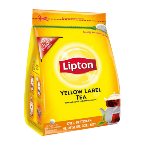 Lipton Yellow Label Demlik Poşet Çay 250'li Paket Lipton Yellow Label Demlik Poşet Çay 250'li Paket