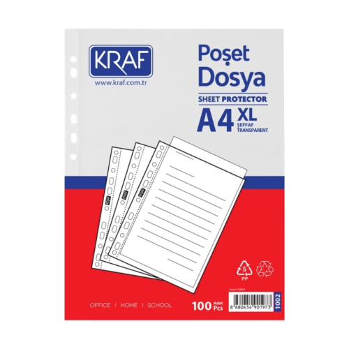 Kraf Poşet Dosya XL 55 Mic 100'lü Kraf Poşet Dosya XL 55 Mic 100'lü