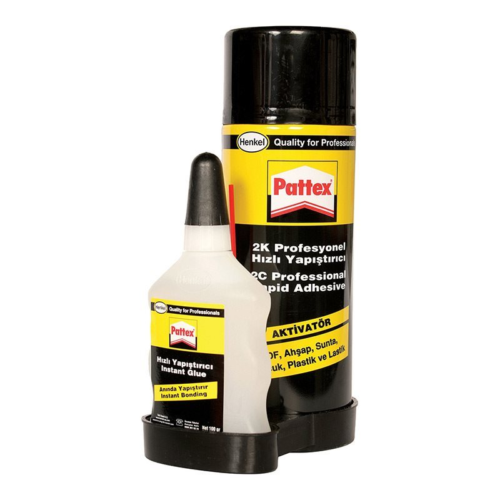 Pattex 2K Aktivatörlü Hızlı Yapıştırıcı 200 ml + 50 ml Pattex 2K Aktivatörlü Hızlı Yapıştırıcı 200 ml + 50 ml