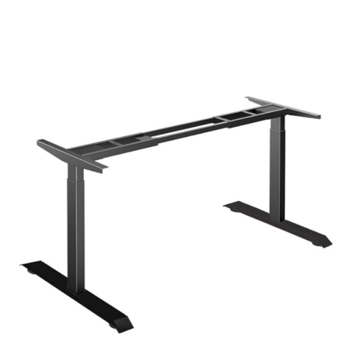 Timob Çift Motor Elektrikli Yükseklik Ayarlı Masa Mekanizması Siyah (Tabla Dahil Değildir)