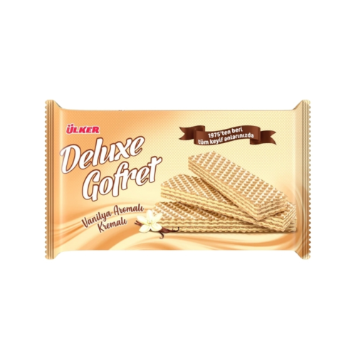 Ülker Vanilyalı Gofret 220 Gr 10'lu Ülker Vanilyalı Gofret 220 Gr 10'lu