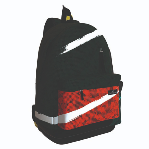 Faber Castell Sırt Çantası Basic 1 Siyah Turuncu 190137