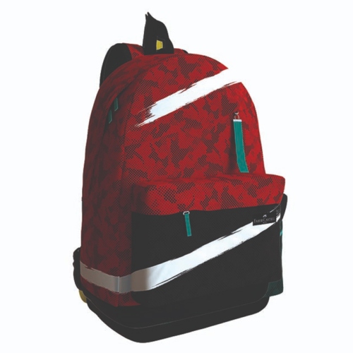 Faber Castell Sırt Çantası Basic 1 Kırmızı Siyah 190139