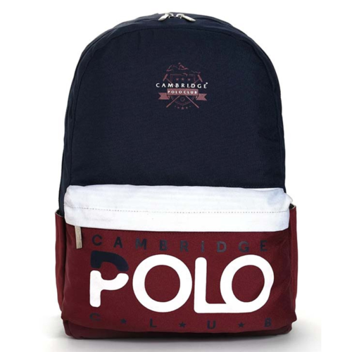 Cambridge Polo Club Preppy Tek Bölme Sırt Çantası Lacivert Cambridge Polo Club Preppy Tek Bölme Sırt Çantası Lacivert