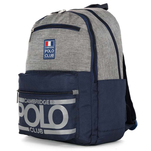 Cambridge Polo Club Street Style Dört Bölme Sırt Çantası Lacivert