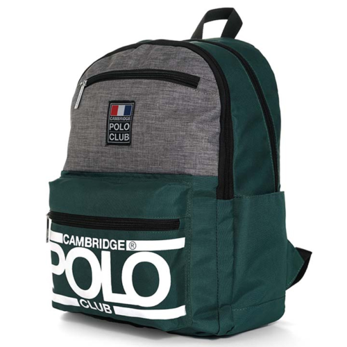 Cambridge Polo Club Street Style Dört Bölme Sırt Çantası Yeşil Cambridge Polo Club Street Style Dört Bölme Sırt Çantası Yeşil