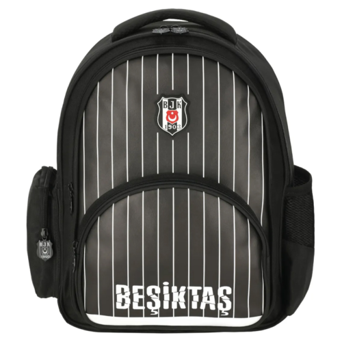 Me Çanta Beşiktaş Me Team İnce Çubuk Desenli Suni Deri Okul Çantası 25352 Me Çanta Beşiktaş Me Team İnce Çubuk Desenli Suni Deri Okul Çantası 25352